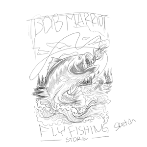 T-shirt Design by sokhamadz for Bob Marriott's Flyfishing Store | Design: #30757401