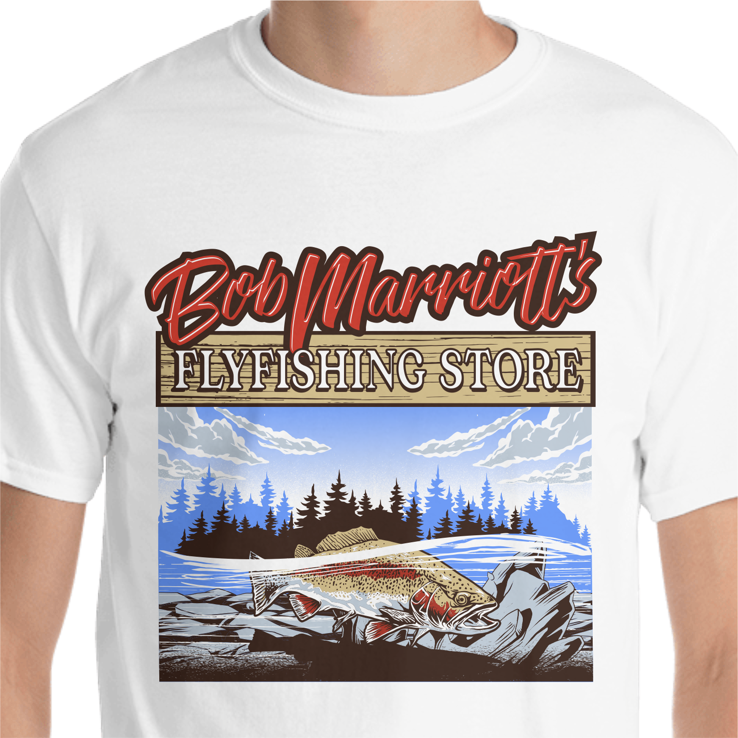 T-shirt Design by Yakuza20 for Bob Marriott's Flyfishing Store | Design #30831444