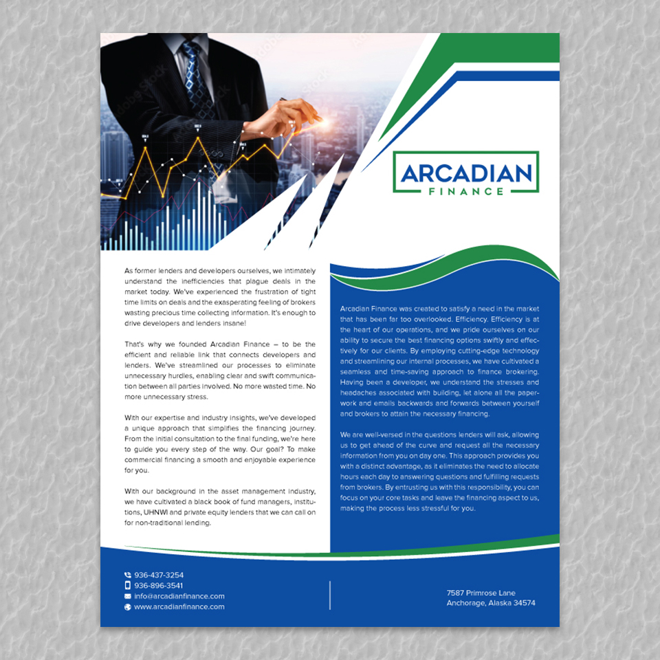 Brochure Design by YourLogoMaster for this project | Design #30759985