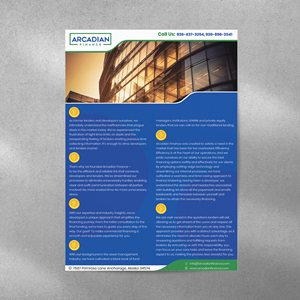 Brochure Design by uniquetribe for this project | Design #30761131