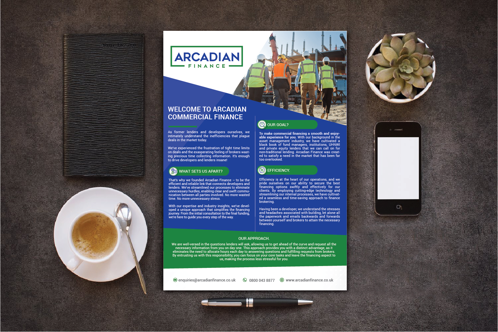 Brochure Design by alex989 for this project | Design #30762925