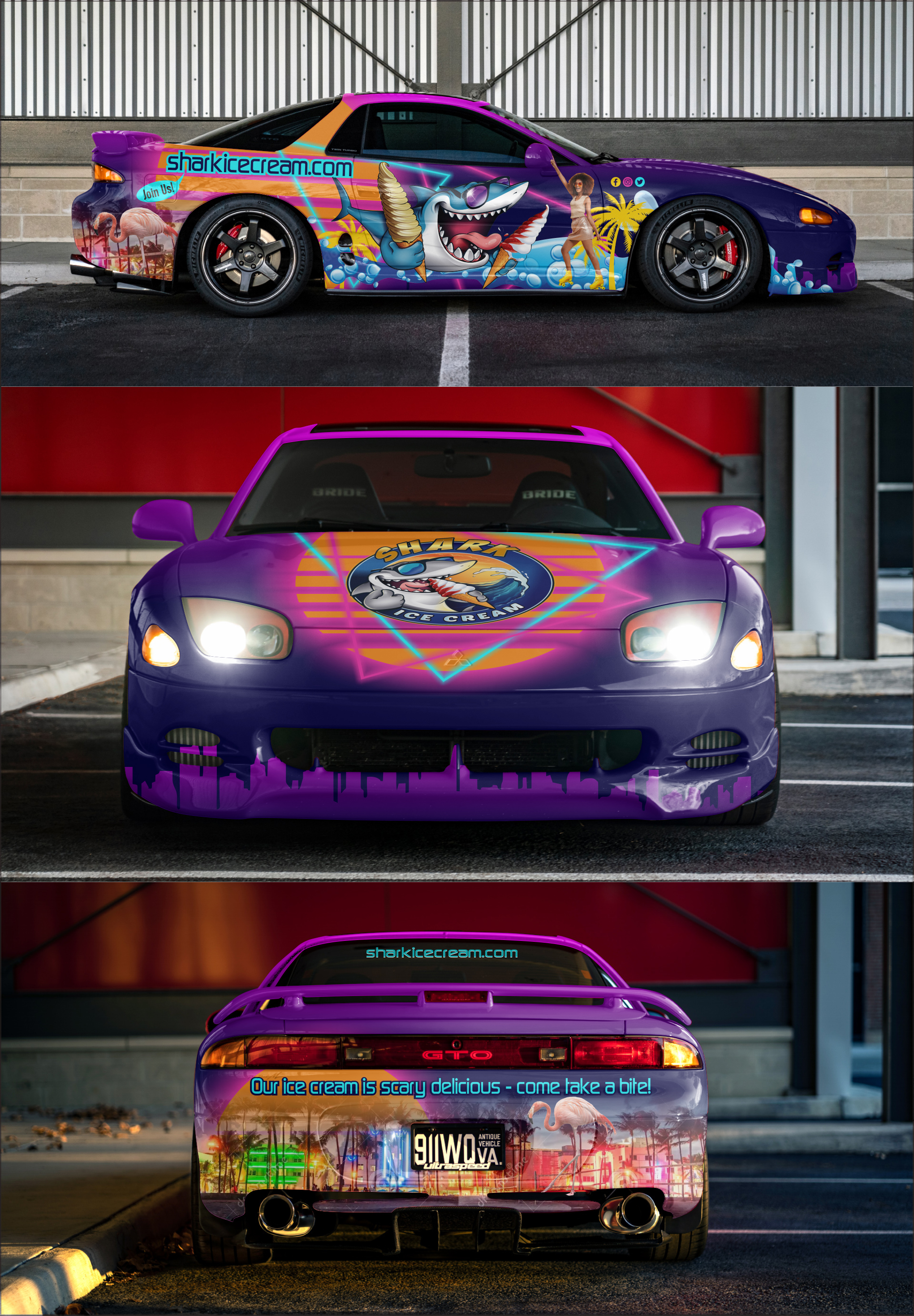 Car Wrap Design by yanuar wahyu h for this project | Design #30846922