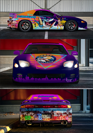 Car Wrap Design by yanuar wahyu h for this project | Design: #30852817