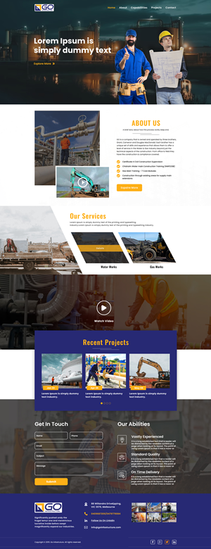 Web Design by Pram Shaw for this project | Design #30797486