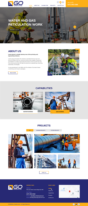 Web Design by Ved Web Services for this project | Design #30762616