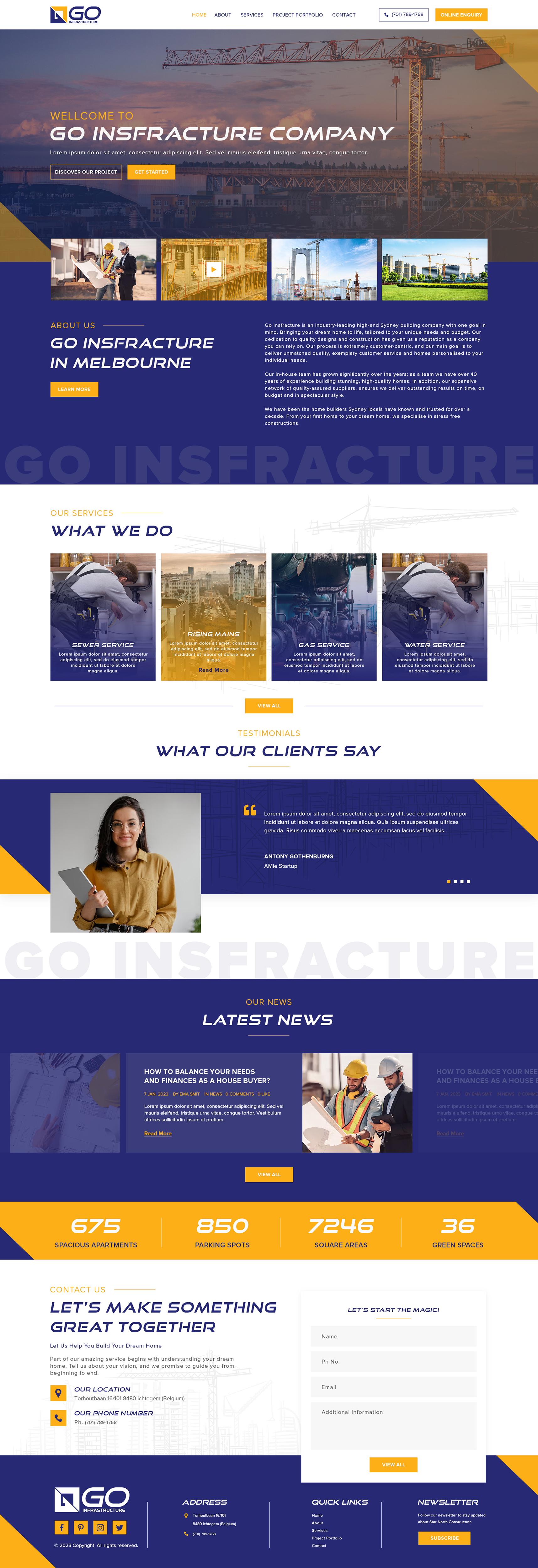 Web Design by creative.bugs for this project | Design #30775876