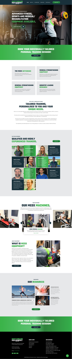 Web Design by Hafsa Fatymah for this project | Design #30762748