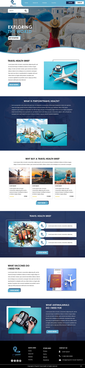 Web Design by pb for this project | Design: #30770879