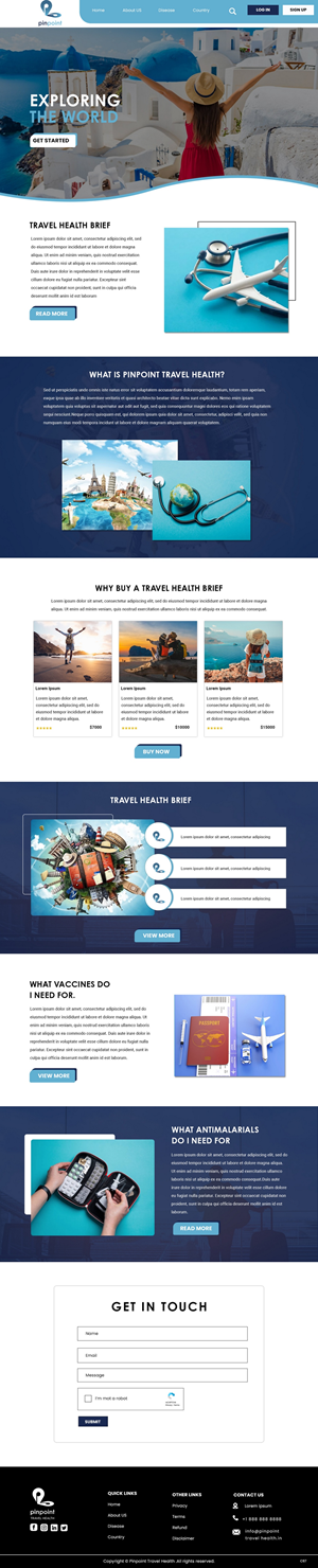 Web Design by pb for this project | Design: #30779990