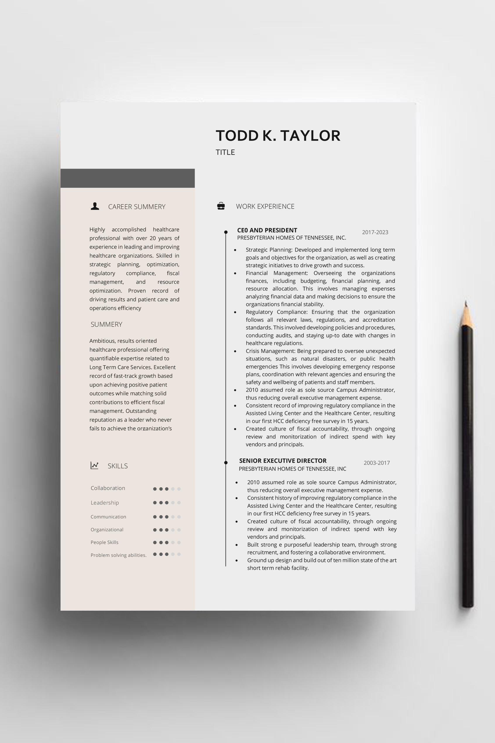 Resume Design by nafizrahat for this project | Design #30797090