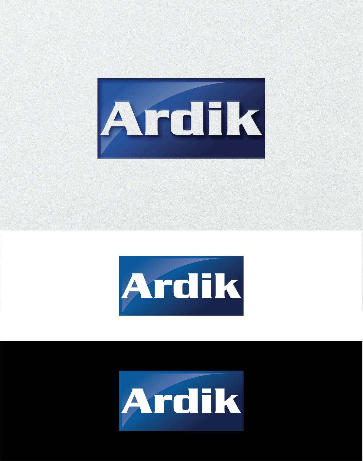 Logo Design by Digi_Design555 for Ardik Glass | Design #30772491