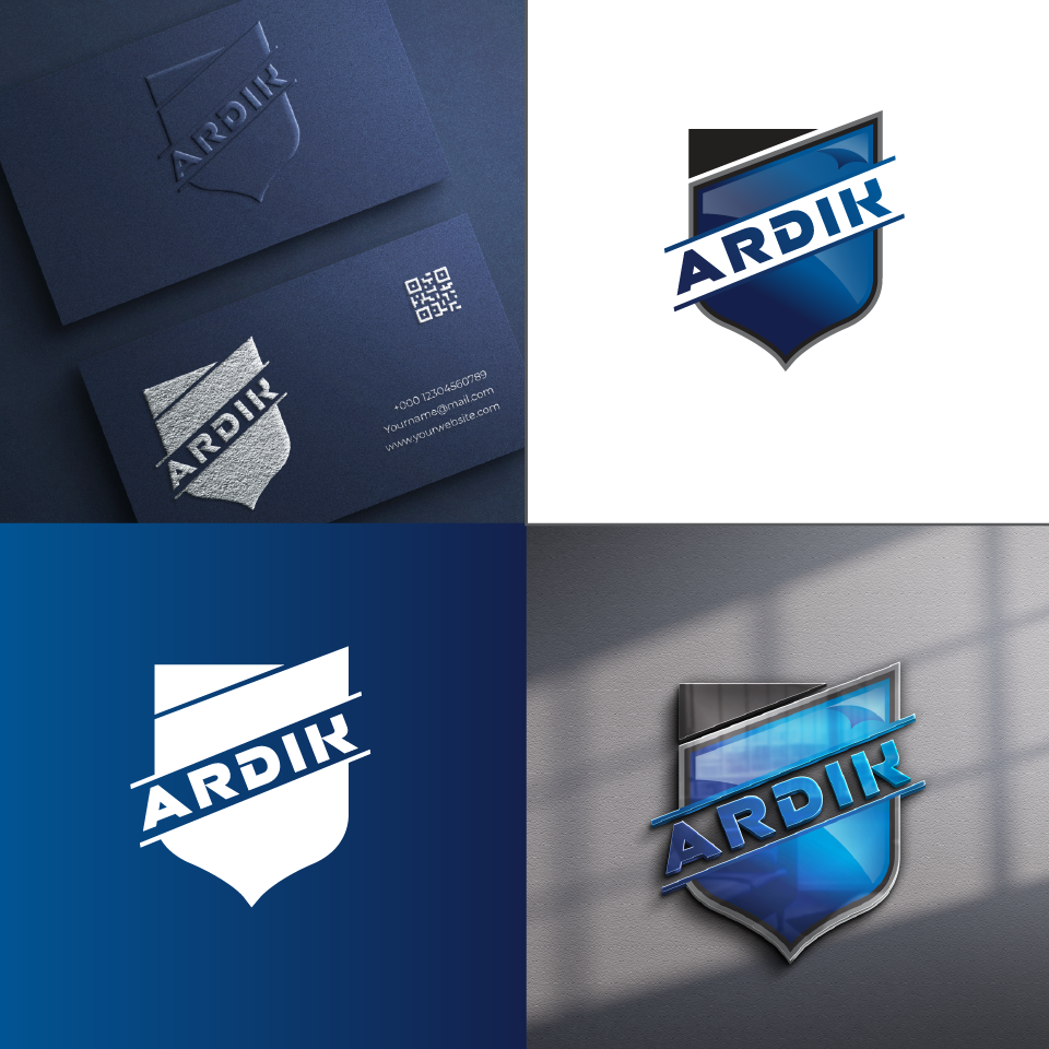 Logo Design by gleace design 2022 for Ardik Glass | Design #30765270