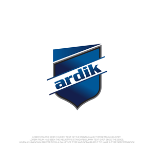 Logo Design by fly  design for Ardik Glass | Design: #30769745