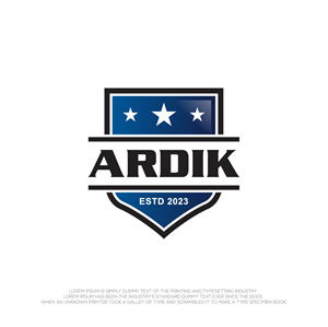 Logo Design by fly  design for Ardik Glass | Design: #30769746
