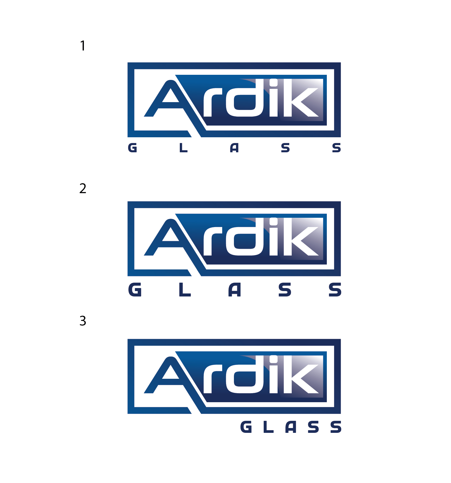 Logo-Design von geni für Ardik Glass | Design #30811971