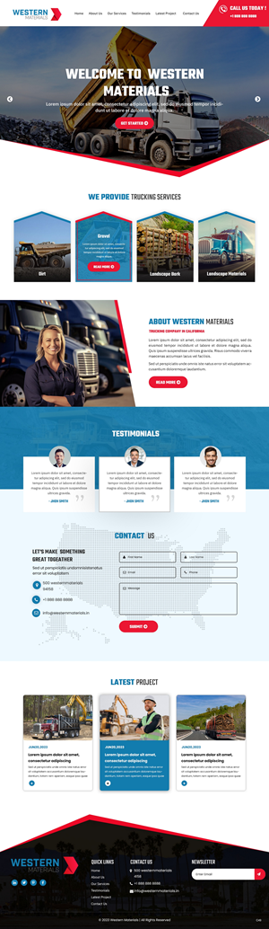Web Design par pb pour ONEELEVEN | Design : #30770909