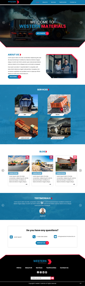 Web Design par pb pour ONEELEVEN | Design : #30770922