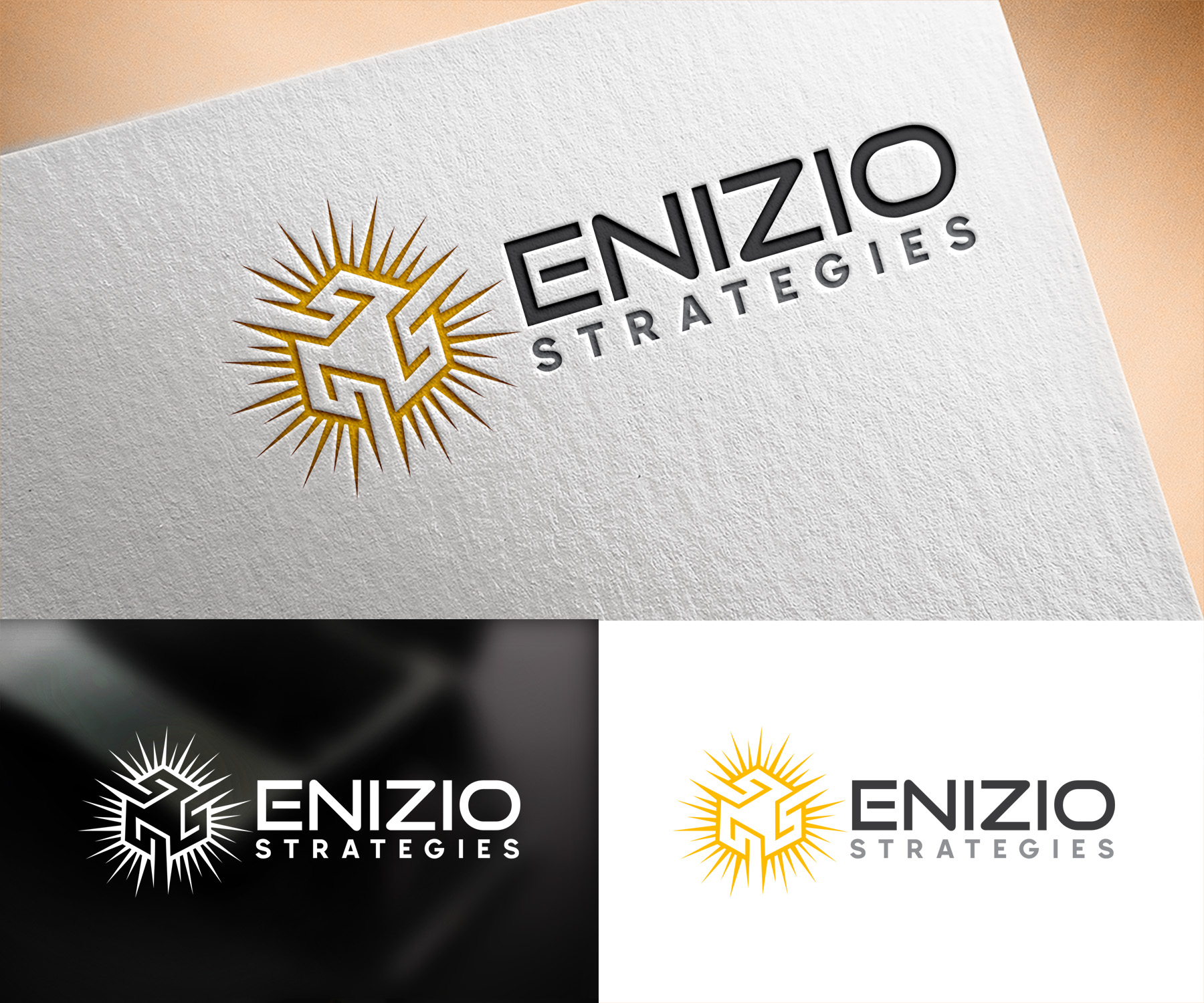 Diseño de Logo por Vishak vasu para Enizio Strategies LLC | Diseño #30809156