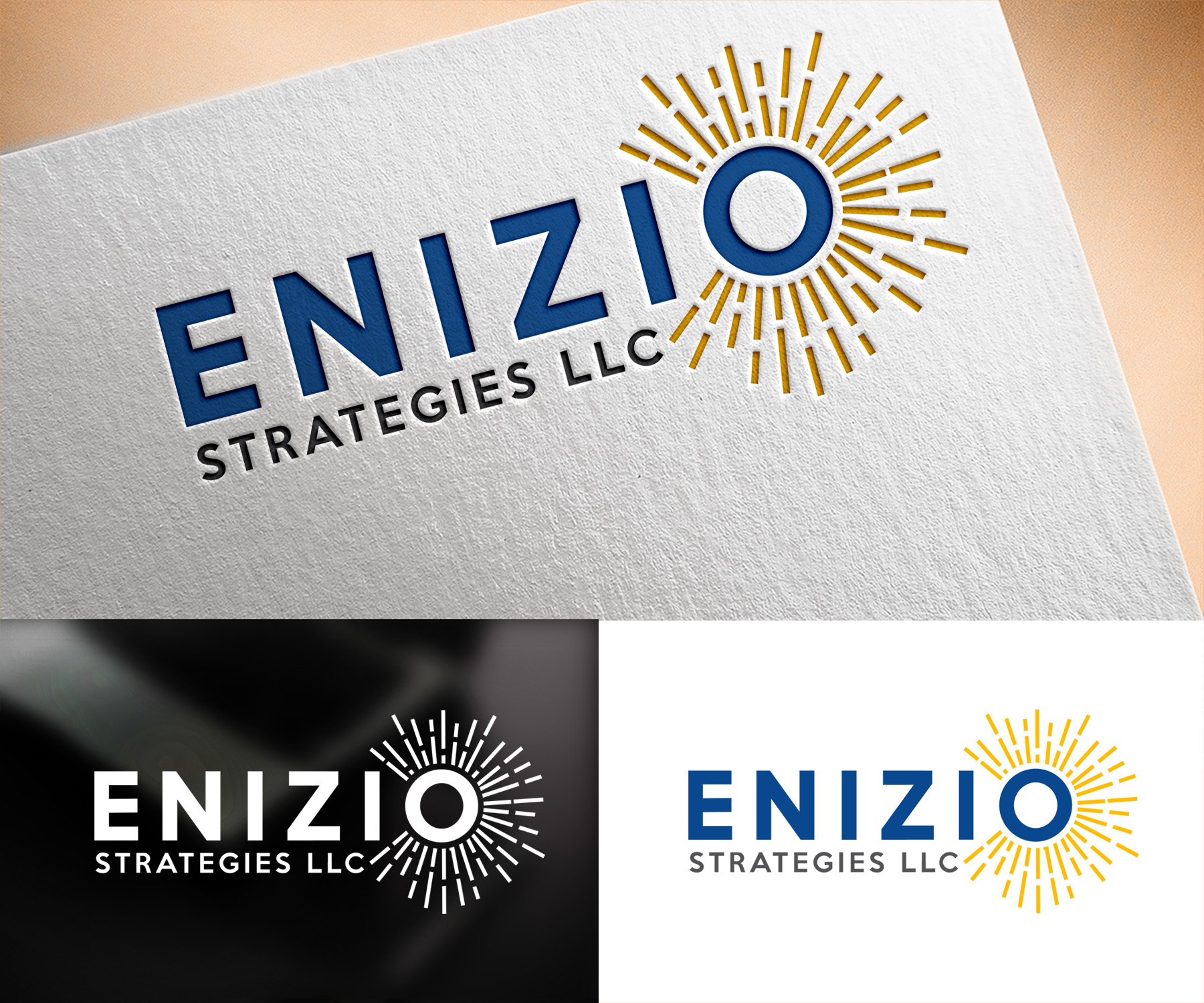 Logo Design by Vishak vasu for Enizio Strategies LLC | Design #30809178