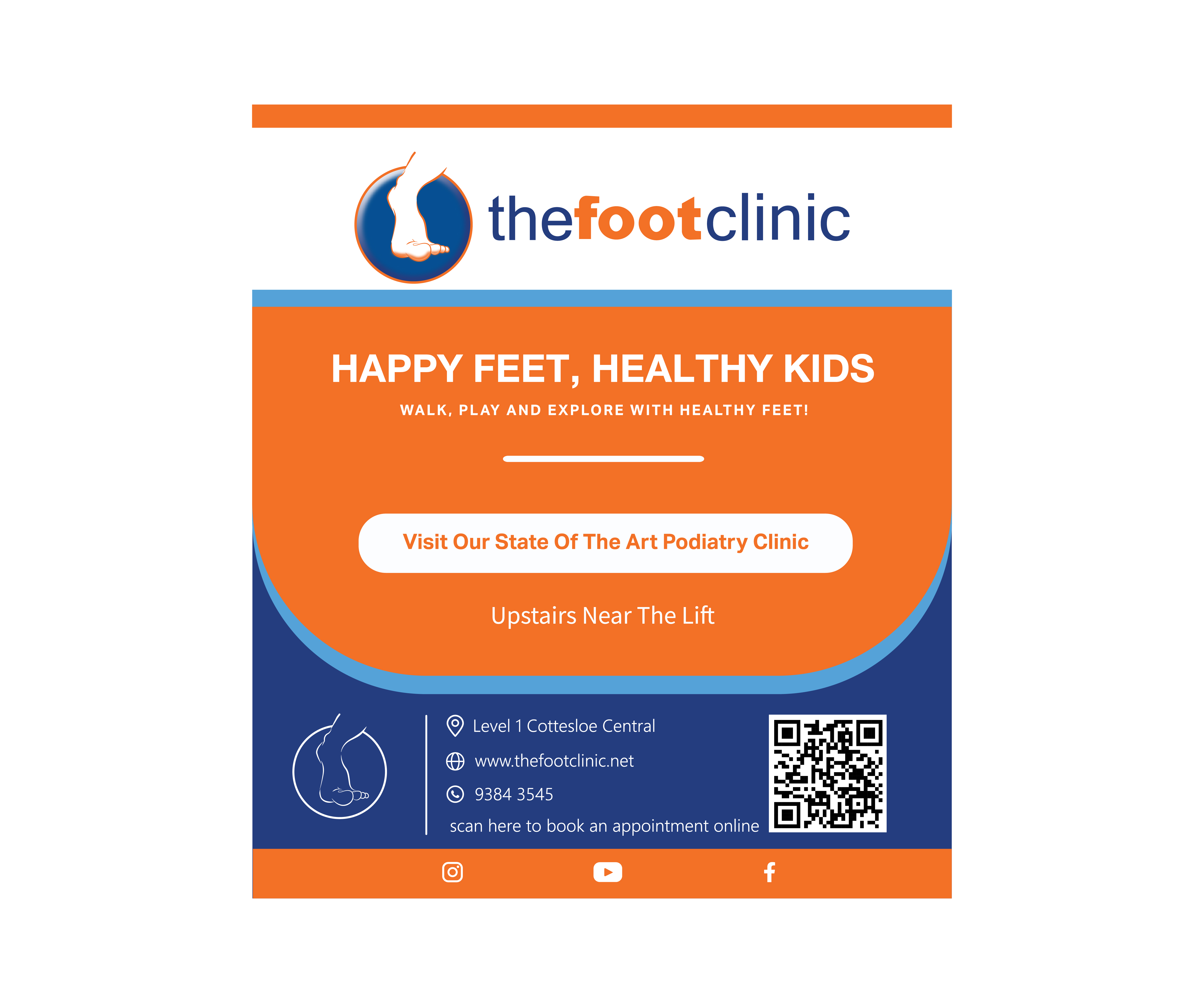 Poster Design by creativeyalladesign for The Foot Clinic | Design #30808511