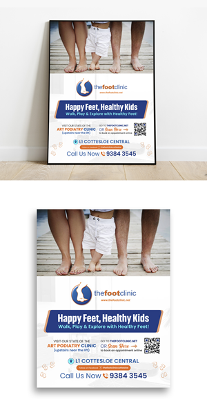 Poster Design by debdesign for The Foot Clinic | Design: #30775400