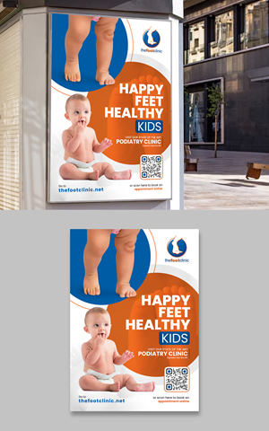 Poster Design by debdesign for The Foot Clinic | Design: #30776353