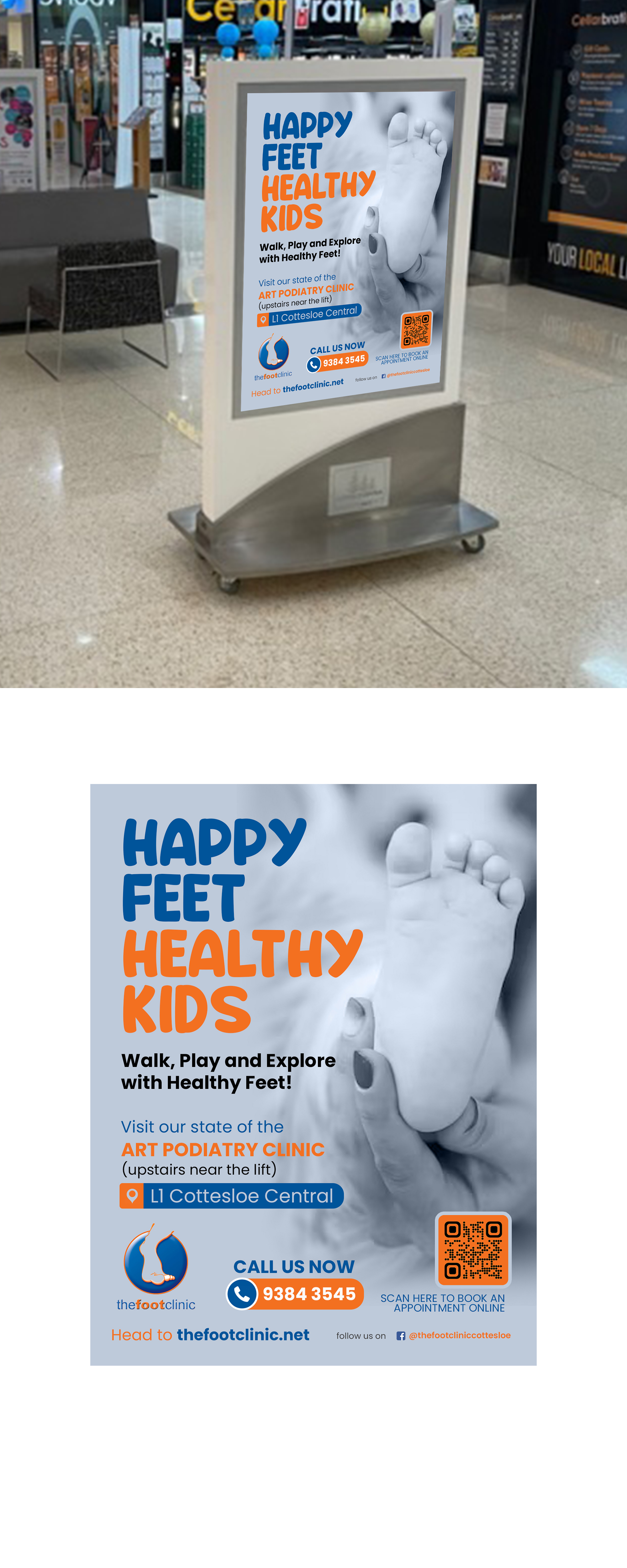 Diseño de Póster por debdesign para The Foot Clinic | Diseño #30776422