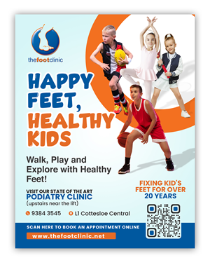 Poster Design by debdesign for The Foot Clinic | Design: #30811342