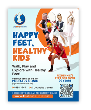 Poster Design by debdesign for The Foot Clinic | Design: #30811545