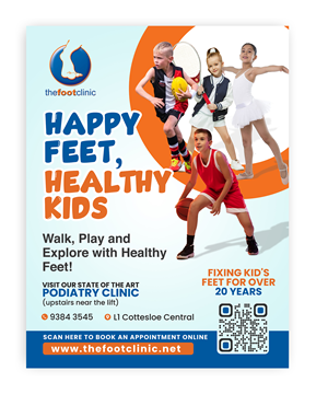 Poster Design by debdesign for The Foot Clinic | Design: #30812980
