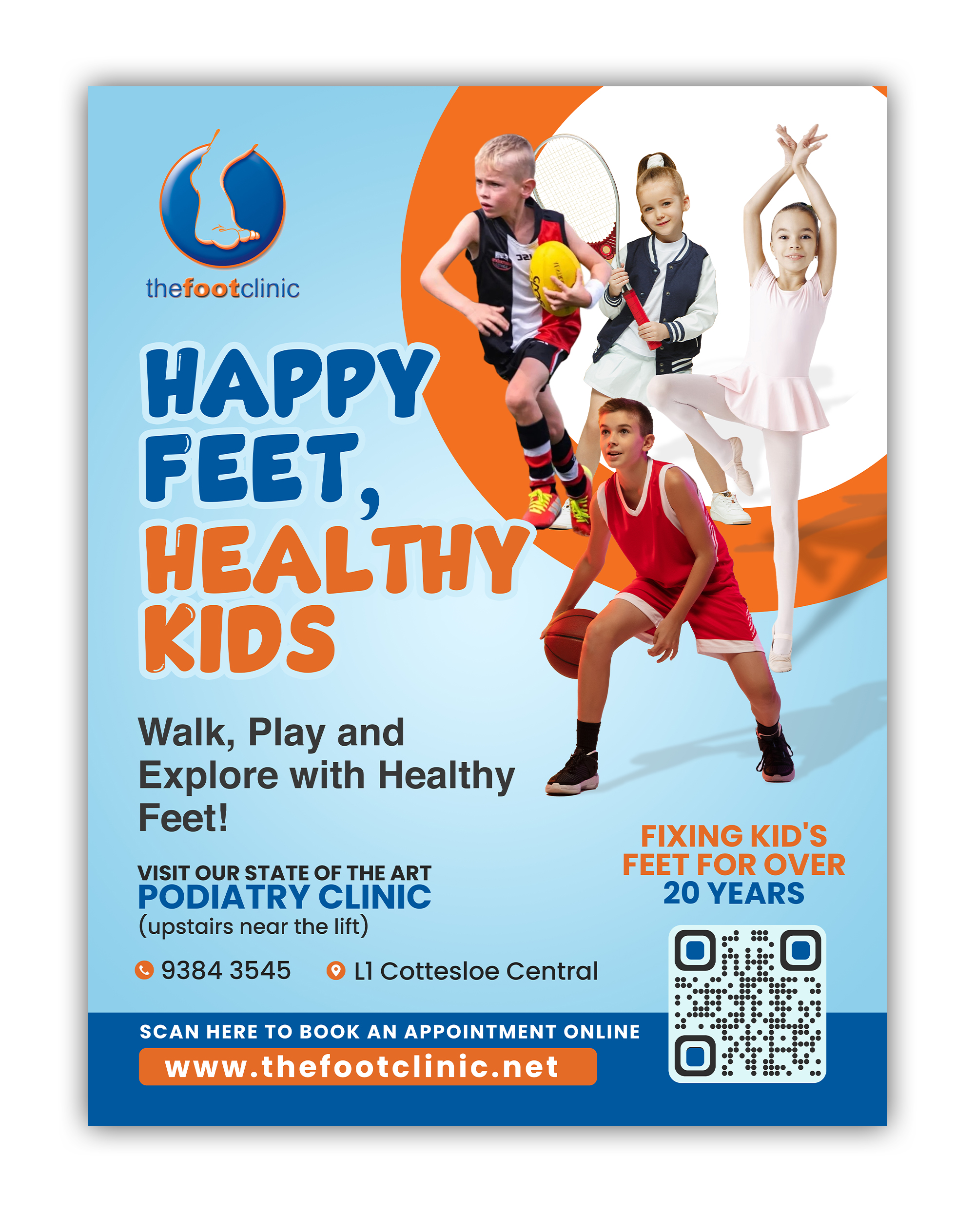 Diseño de Póster por debdesign para The Foot Clinic | Diseño #30817390