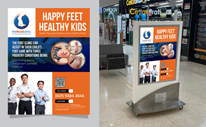 Poster Design by 3Guys for The Foot Clinic | Design: #30771993