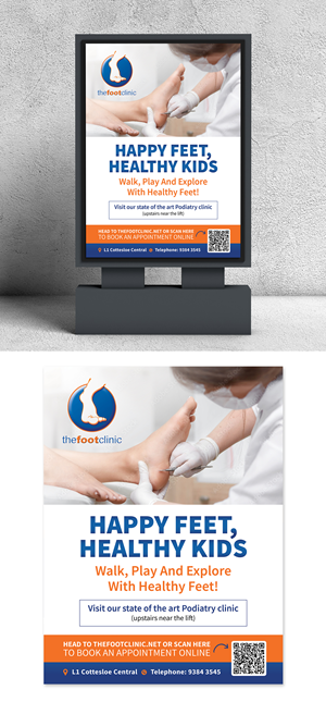 Poster Design by Dzhafir for The Foot Clinic | Design #30809442