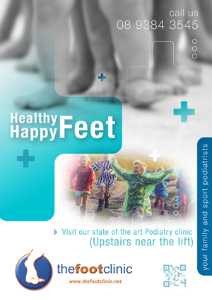 Poster Design by Jeff Sim for The Foot Clinic | Design: #30811765
