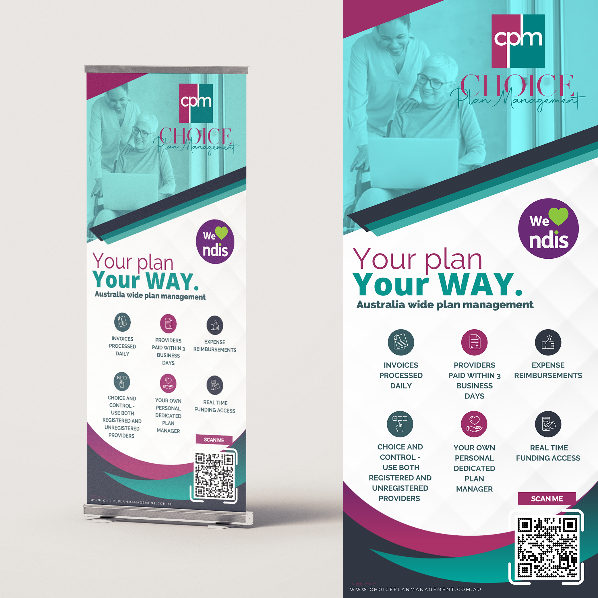 Signage Design by AP Creatives for Perfect Balance Financial Services | Design #30768168