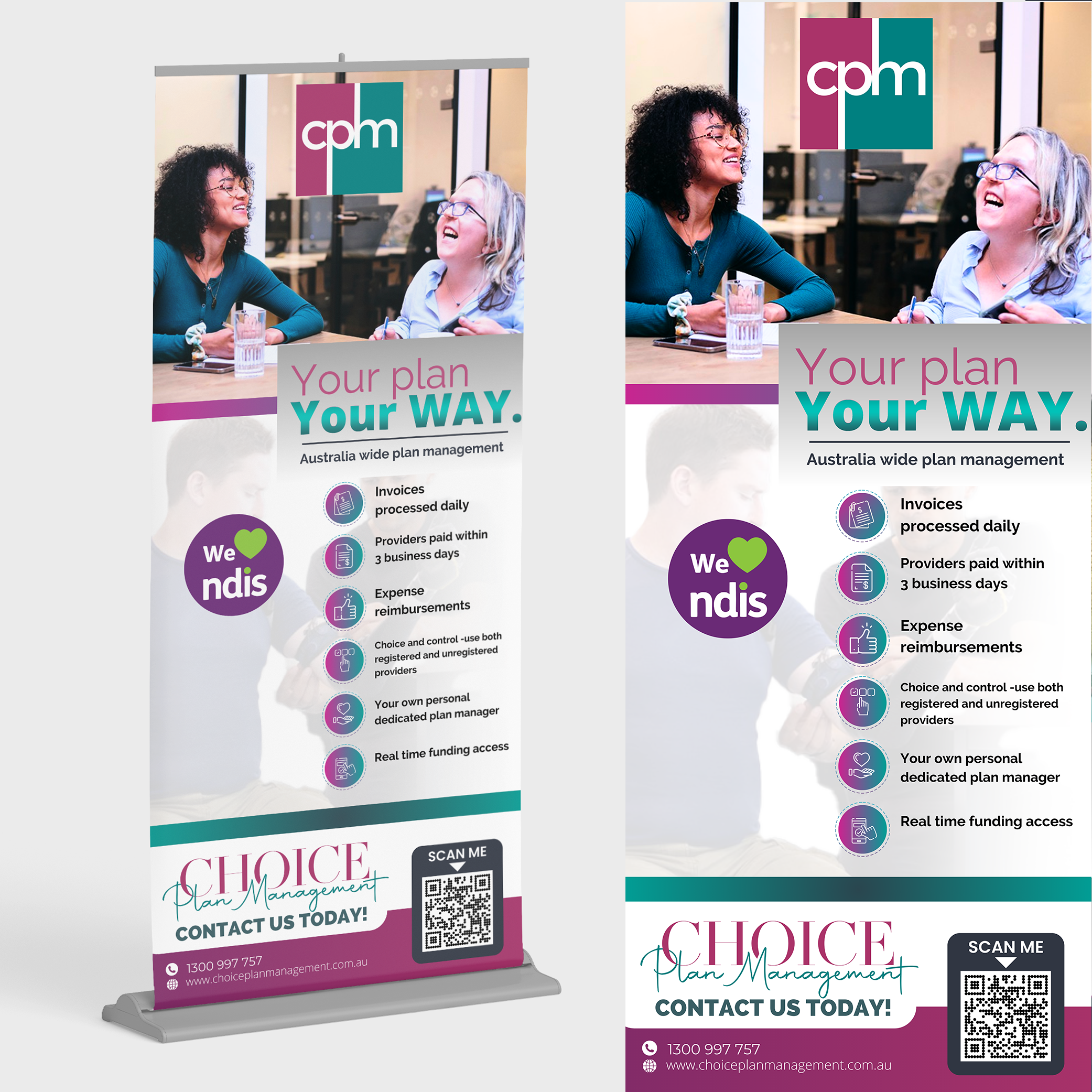 Signage Design by AP Creatives for Perfect Balance Financial Services | Design #30769368