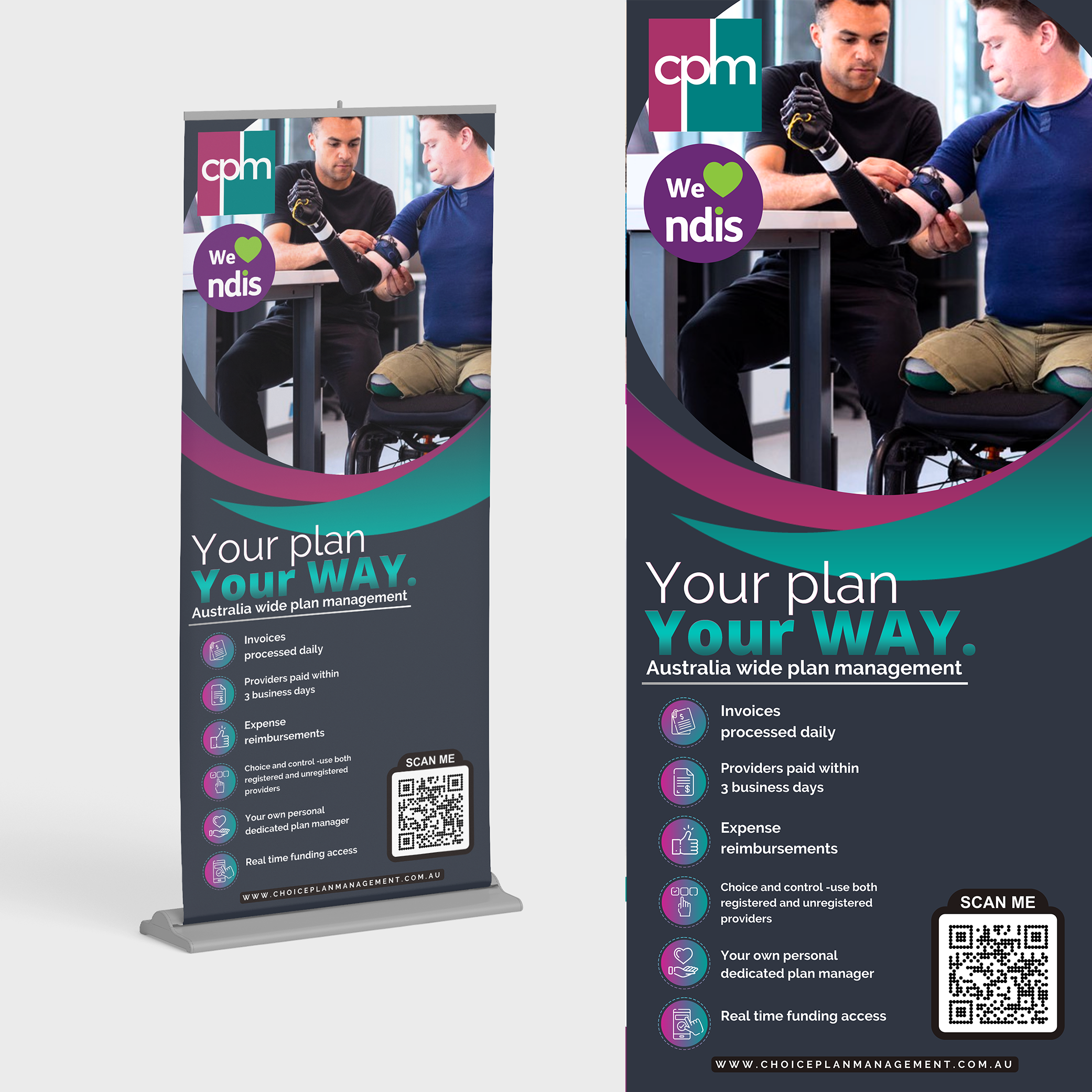 Signage Design by AP Creatives for Perfect Balance Financial Services | Design #30769480