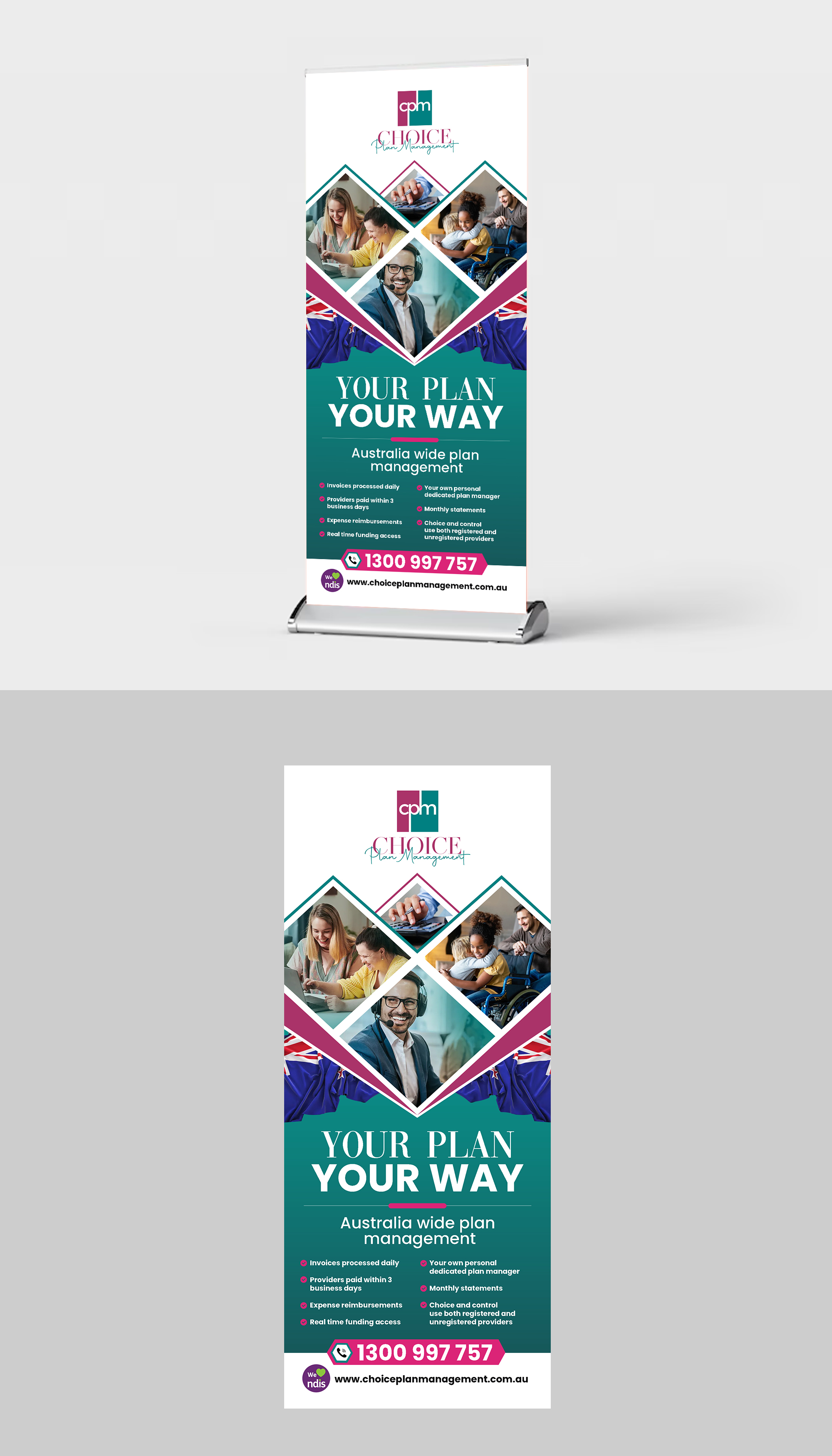 Signage Design by debdesign for Perfect Balance Financial Services | Design #30789982