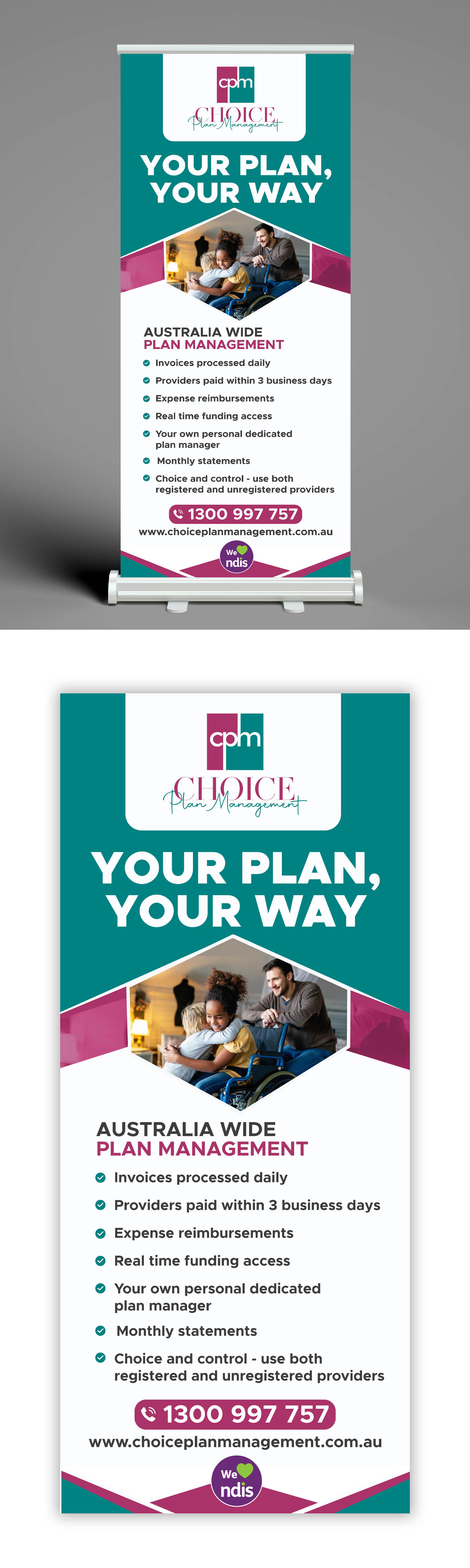Signage Design by debdesign for Perfect Balance Financial Services | Design #30790611