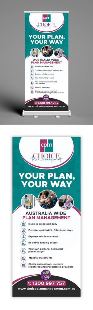 Diseño de Señalética por debdesign para Perfect Balance Financial Services | Diseño: #30790613