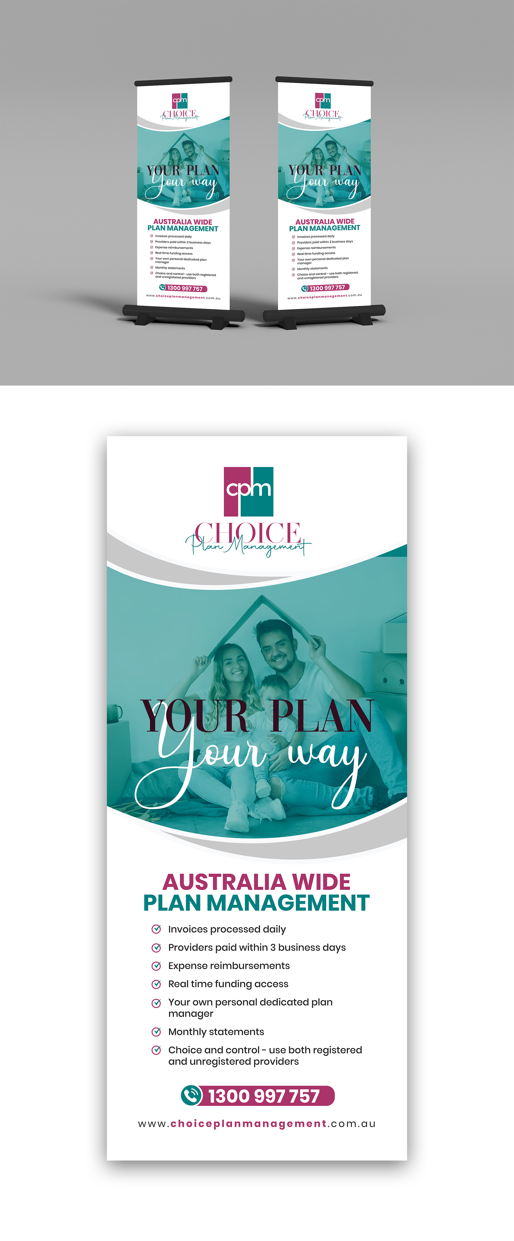 Signage Design by debdesign for Perfect Balance Financial Services | Design #30796799