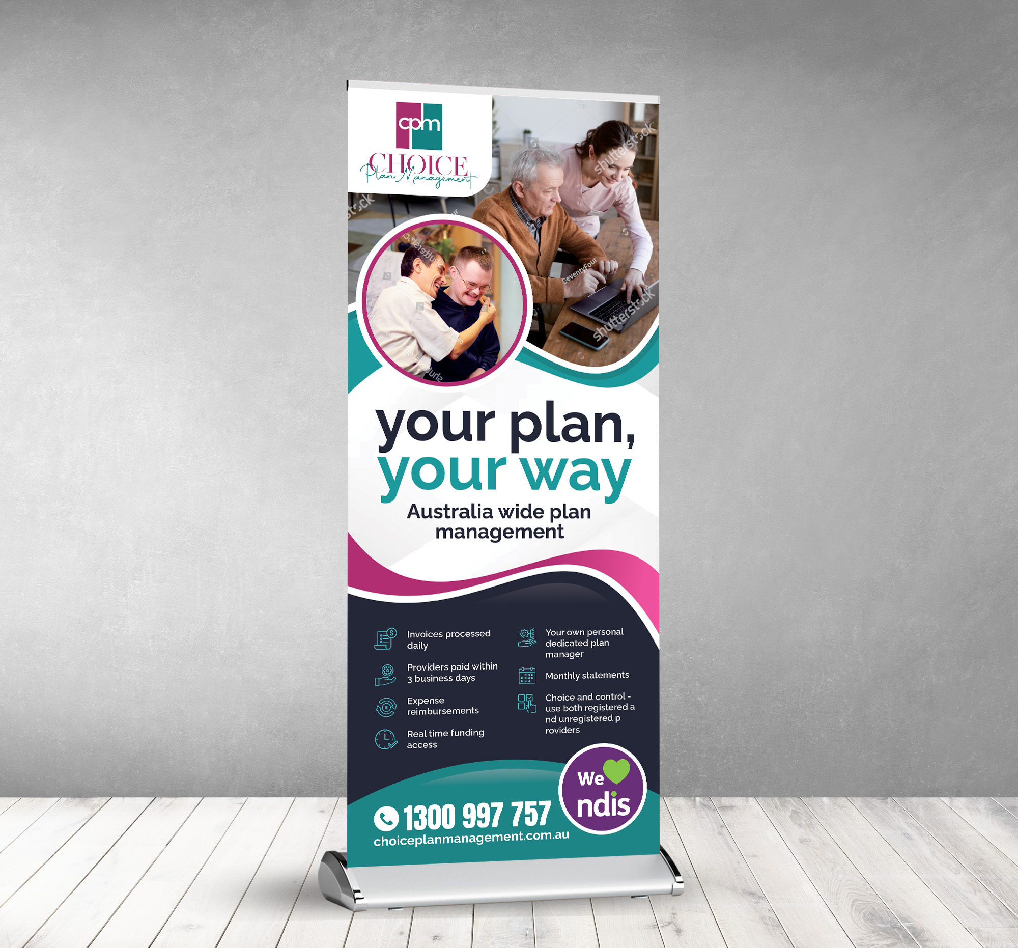 Signage Design by Dzhafir for Perfect Balance Financial Services | Design #30795508