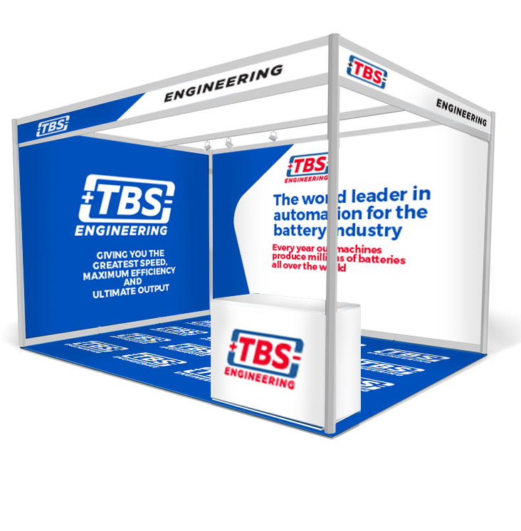 Trade Show Booth Design by Sergio Coelho for this project | Design #30772464