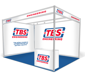 Trade Show Booth Design by Sergio Coelho for this project | Design: #30786391