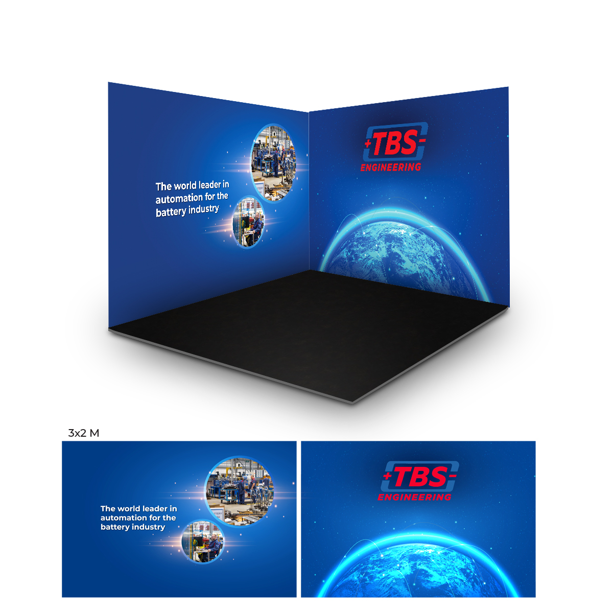Trade Show Booth Design by Rush Advertising for this project | Design #30795879