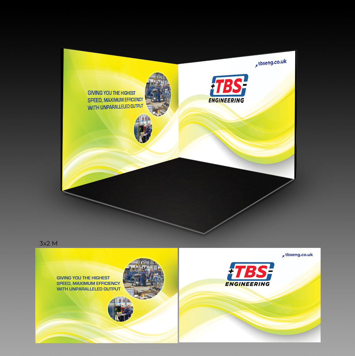 Diseño de Stand de Feria por Rush Advertising para este proyecto | Diseño #30838363