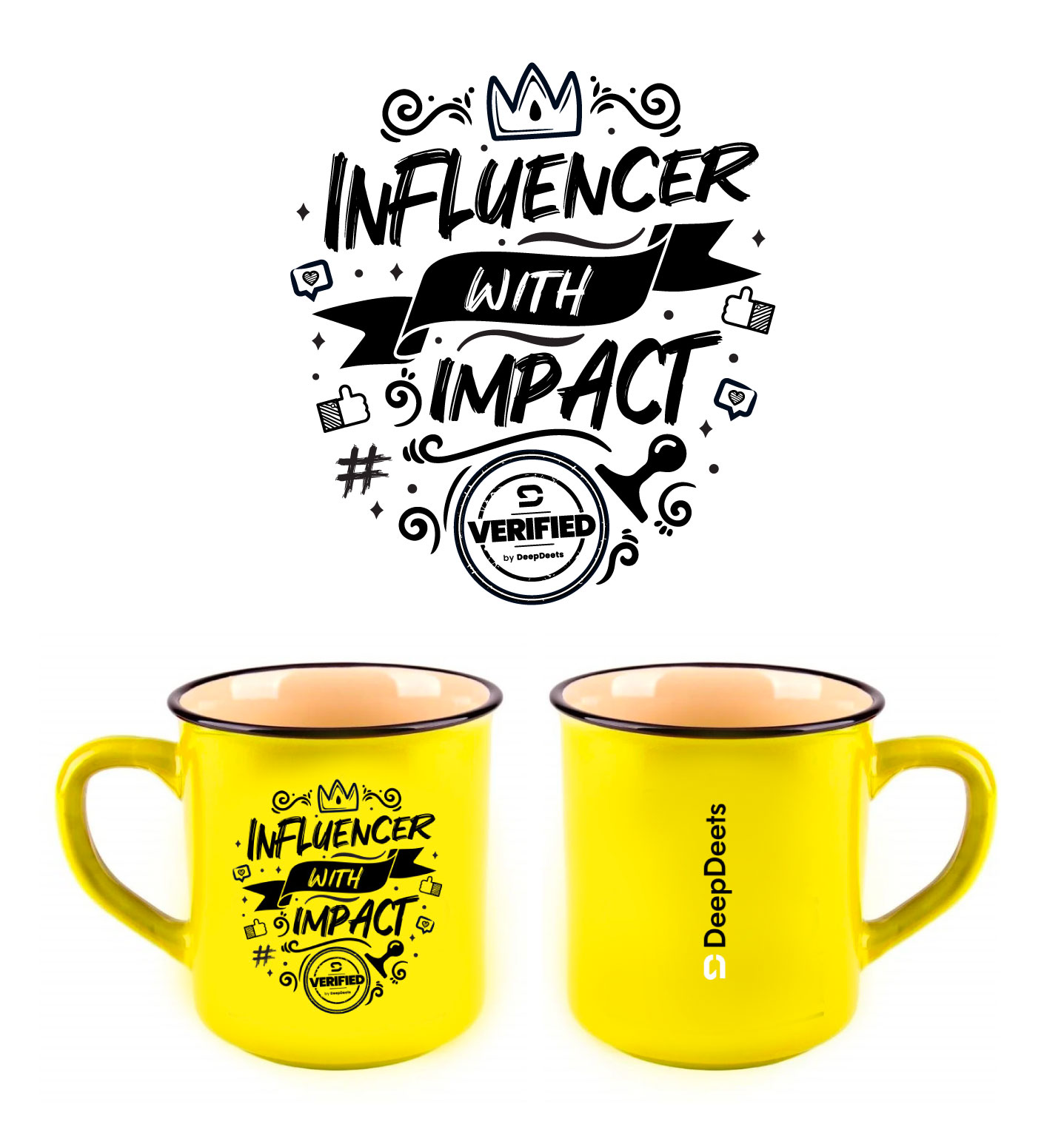 Cup and Mug Design by Serafinloremipsum for Faselis Veri Teknolojileri A.S. | Design #30858351