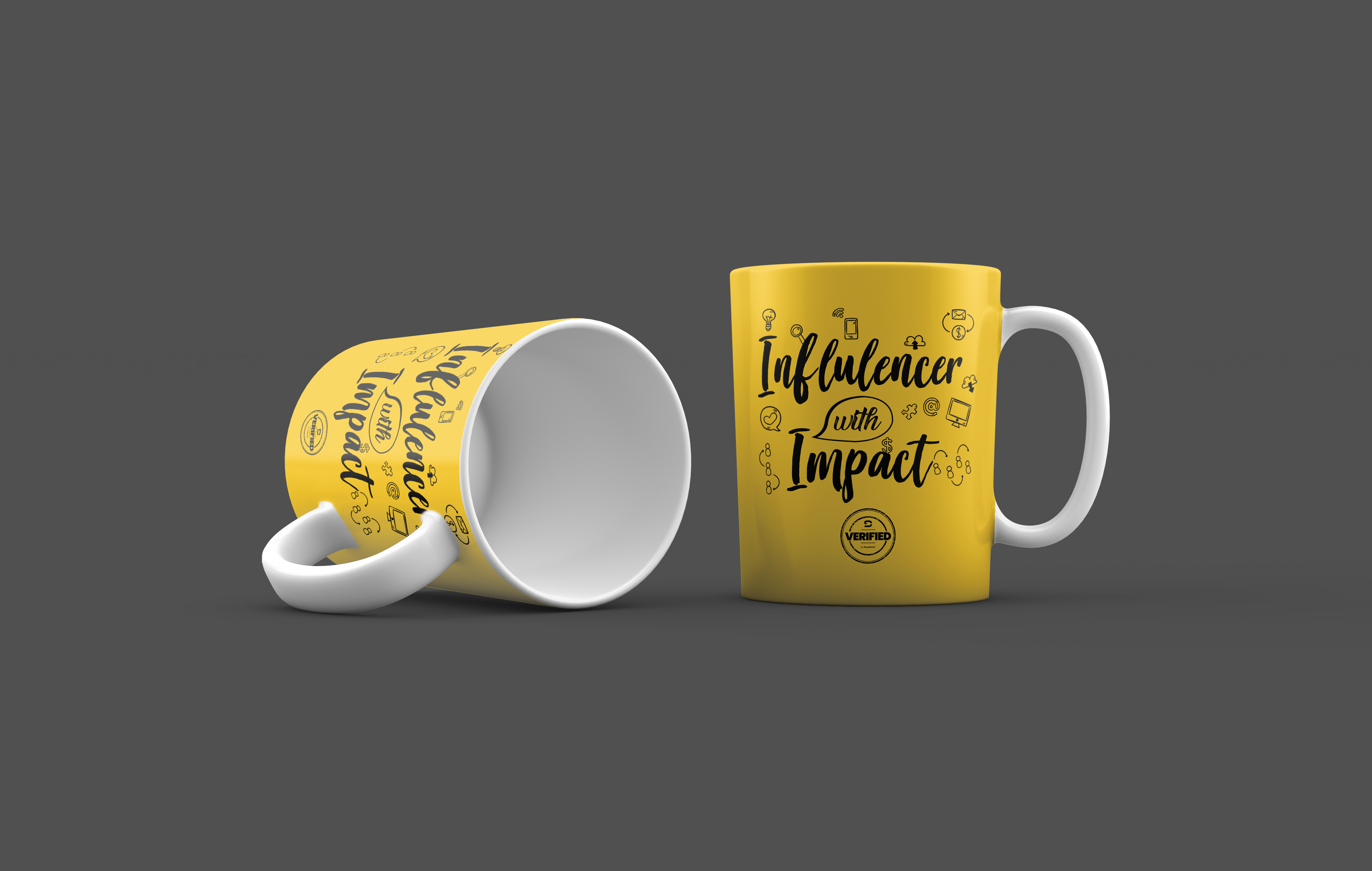 Cup and Mug Design by debdesign for Faselis Veri Teknolojileri A.S. | Design #30825515