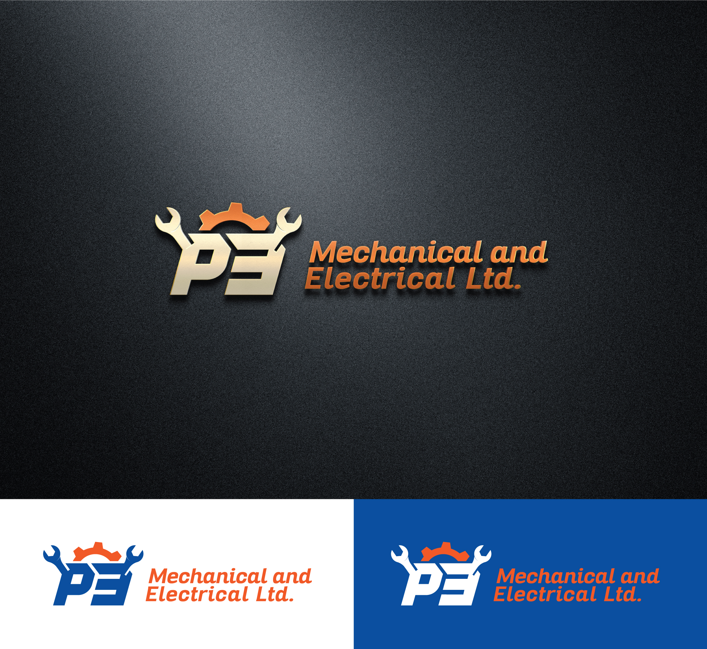 Diseño de Logo por StromDesignHub para P3 Mechanical and Electrical Ltd. | Diseño #30776858