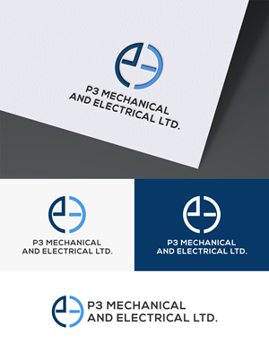Diseño de Logo por Design Athics para P3 Mechanical and Electrical Ltd. | Diseño: #30776050
